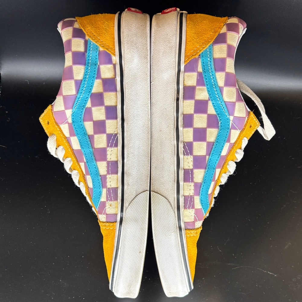 Vans Old Skool Thermochrome Checkerboard Suede Sneakers Rare find! - Picture 8 of 9